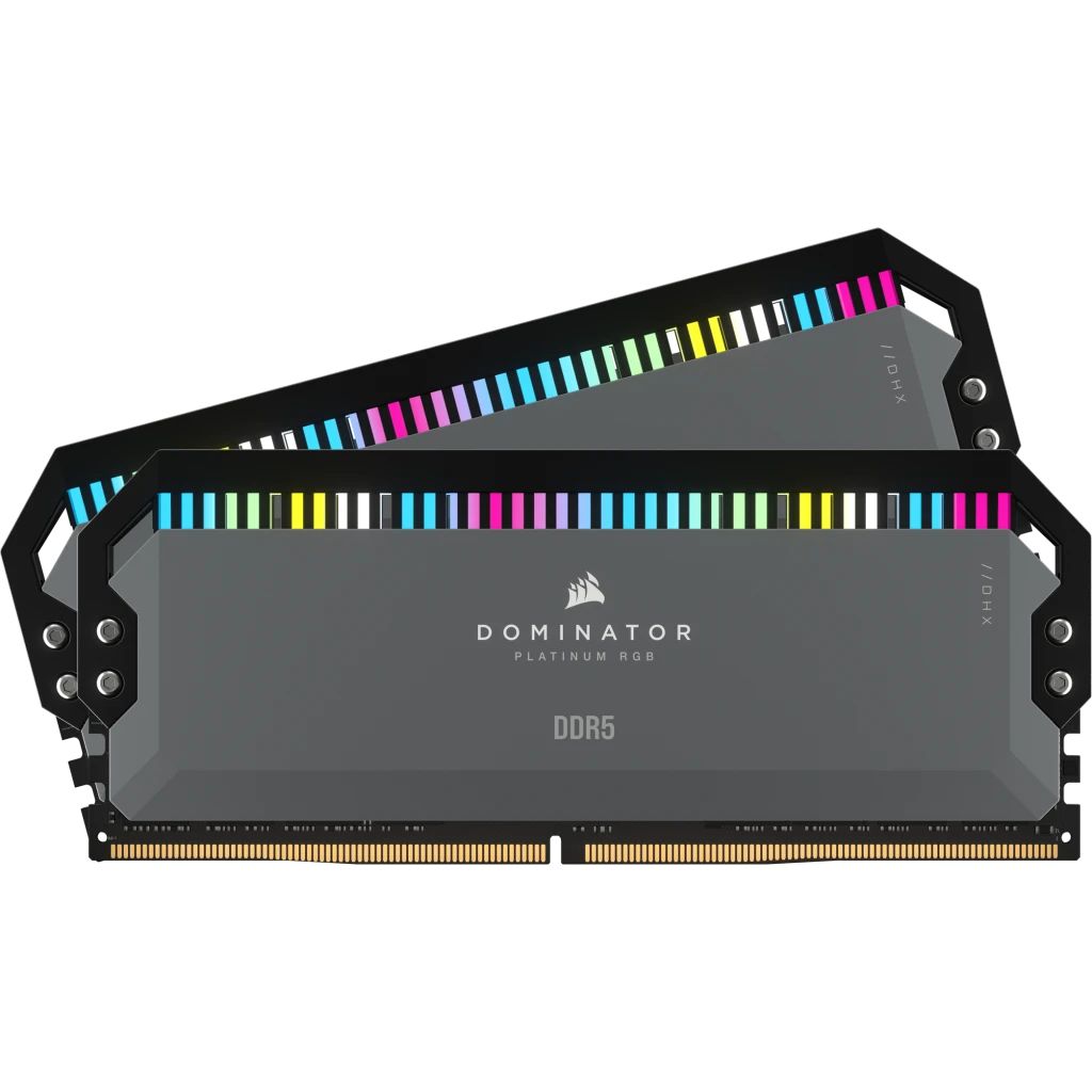 Corsair 32GB DDR5 6000MHz Kit(2x16GB) Dominator Platinum RGB Cool Grey