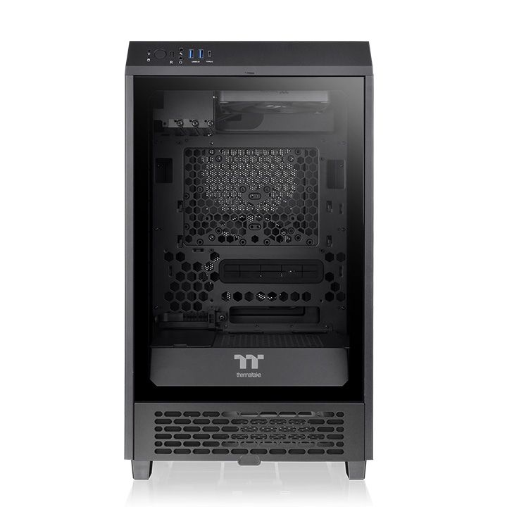 Thermaltake The Tower 200 Mini Chassis Tempered Glass Black