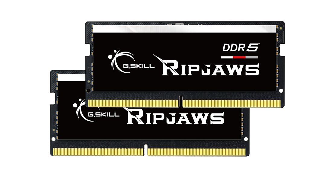 G.SKILL 32GB DDR5 5600MHz Kit(2x16GB) SODIMM Ripjaws Black