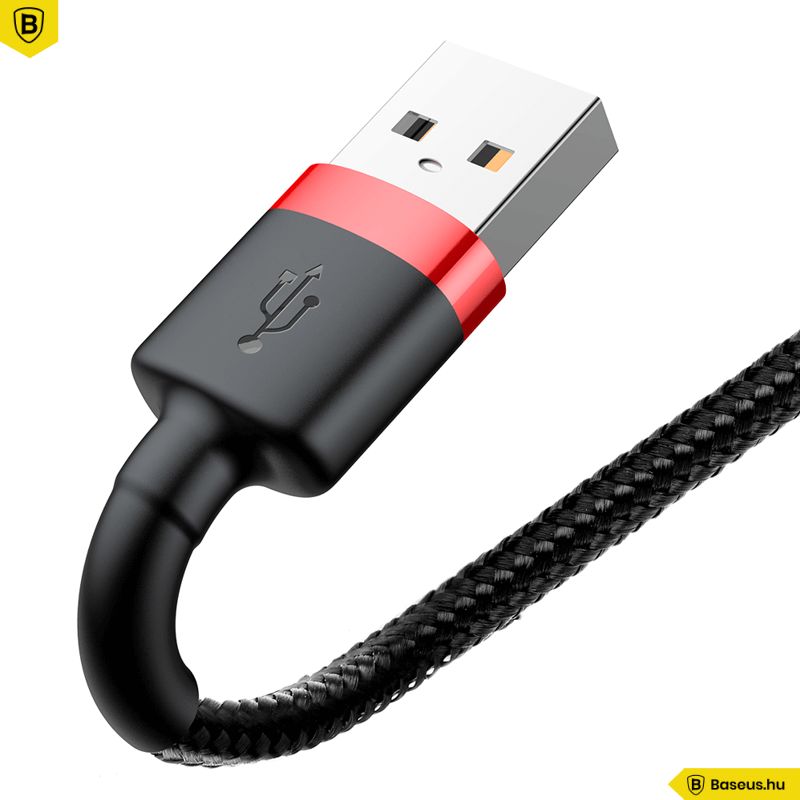 Baseus Cafule Lightning Cable 1,5A 2m Black/Red