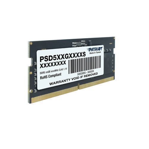 Patriot 32GB DDR5 4800MHz SODIMM Signature Line