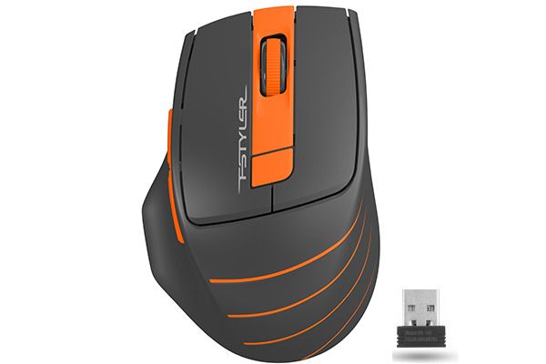 A4-Tech Fstyler FG30B Wireless Mouse Orange