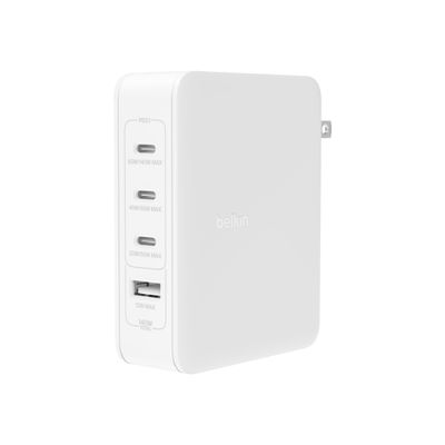 Belkin 140W 4-Port GaN Wall Charger White