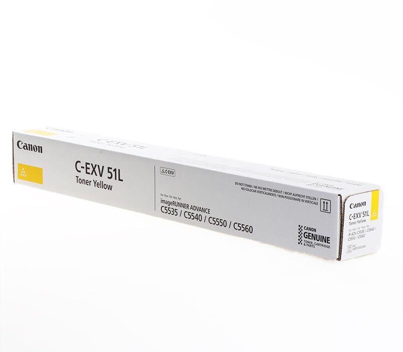 Canon C-EXV51L Yellow toner