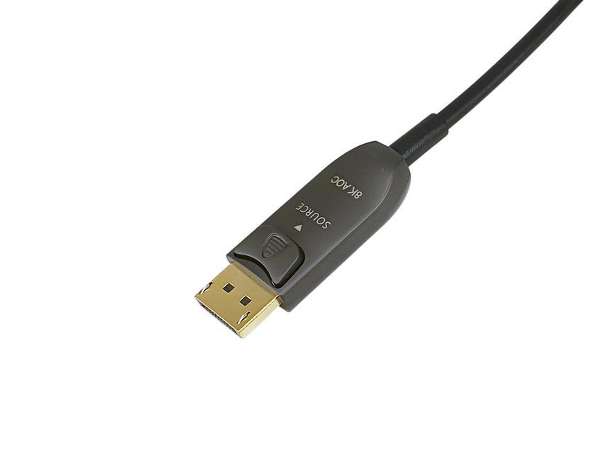 EQuip DisplayPort 1.4 8K/60Hz Active Optical Cable 30m Black