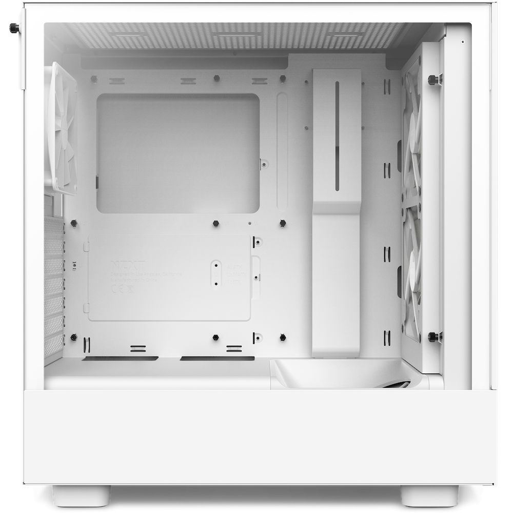 NZXT H5 Flow RGB Tempered Glass White