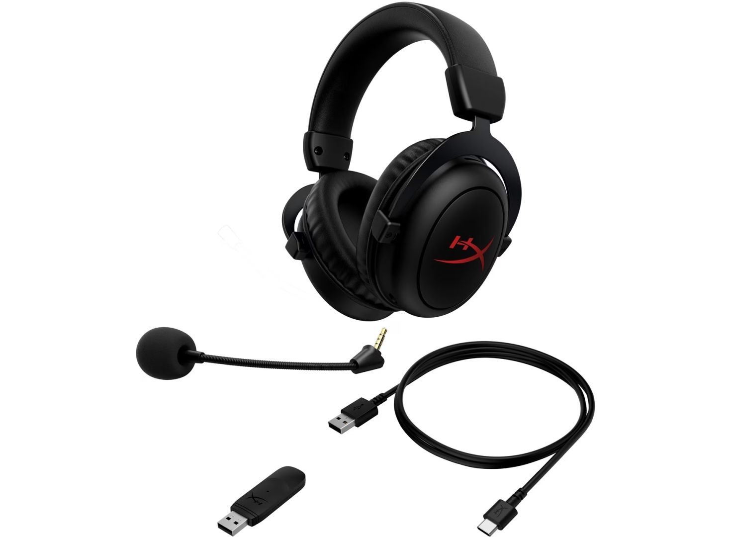 HP HyperX Cloud II Core Wireless Gaming Headset Black