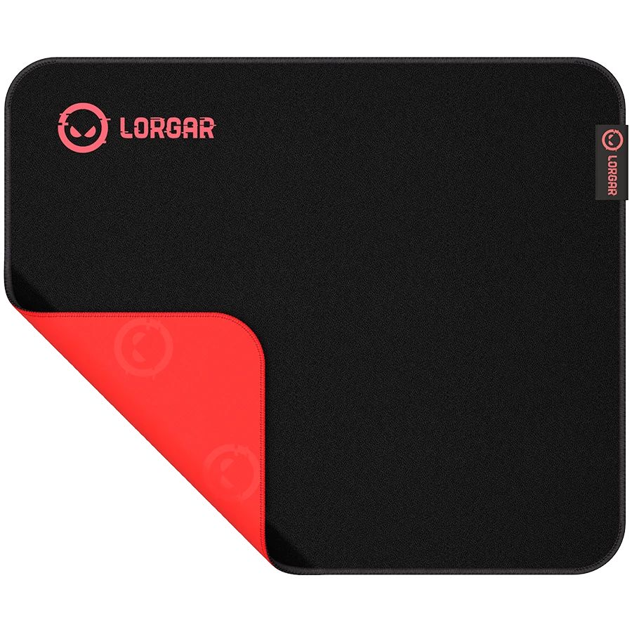 LORGAR Main 323 Egérpad Black/Red