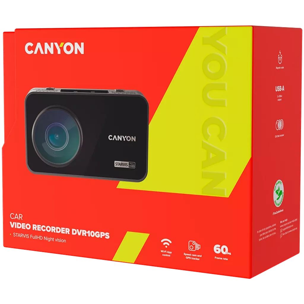 Canyon CDVR-10GPS RoadRunner Car Video Recorder