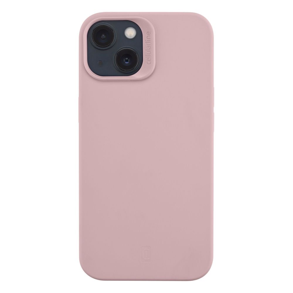 FIXED Cellularline Sensation protective silicone cover for Apple iPhone 14 MAX, pink