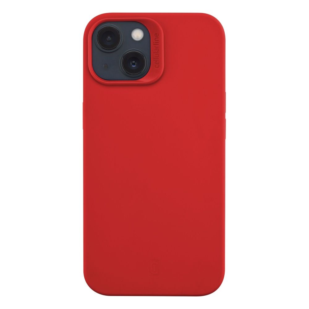 FIXED Cellularline Sensation protective silicone cover for Apple iPhone 14 MAX, red