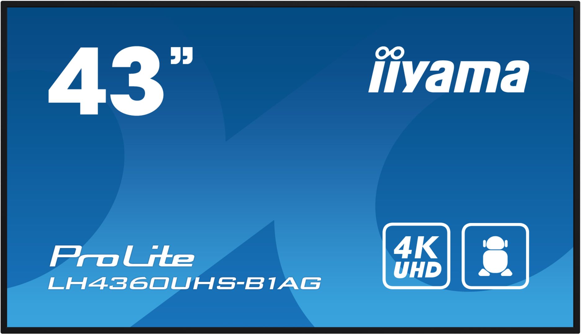 iiyama 42,5" ProLite LH4360UHS-B1AG LED Display