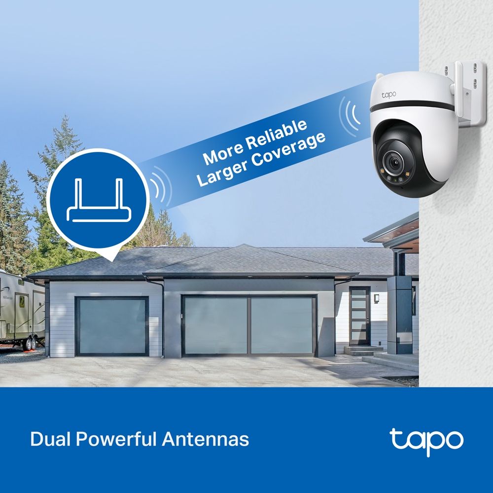 TP-Link Tapo C520WS Outdoor Pan/Tilt Security WiFi Camera