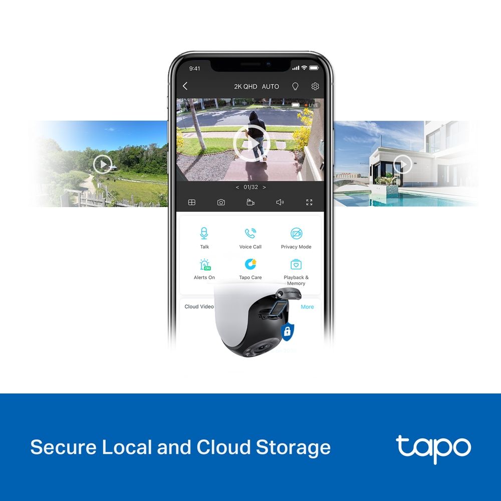 TP-Link Tapo C520WS Outdoor Pan/Tilt Security WiFi Camera