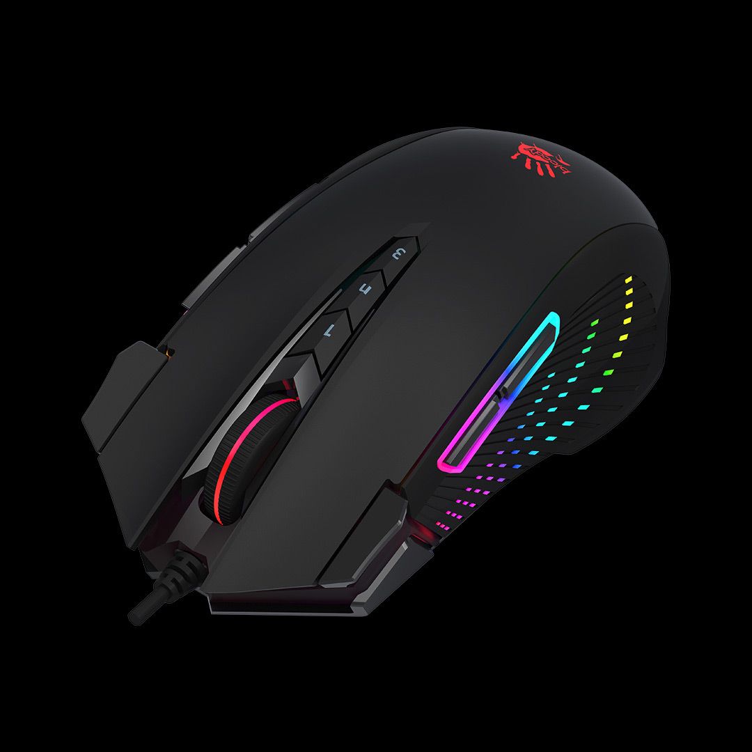 A4-Tech Bloody J90S RGB Gamer Mouse Black