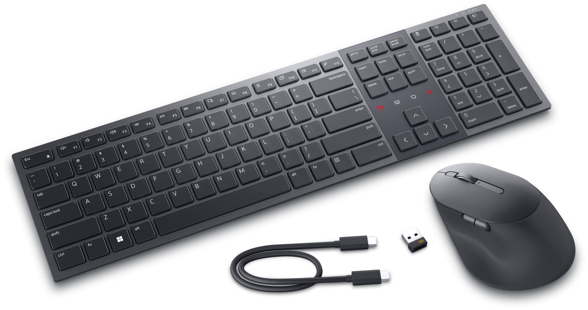 Dell KM900 Wireless Keyboard and Mouse Combo Black US