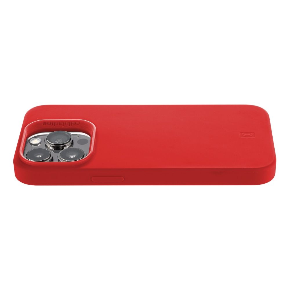 FIXED Cellularline Sensation protective silicone cover for Apple iPhone 14 PRO, red