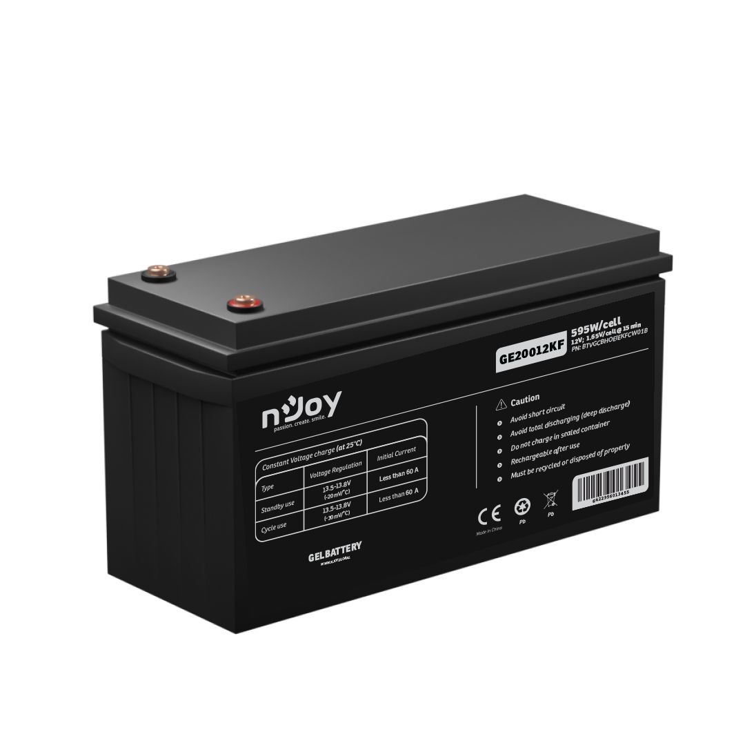 Njoy 12V/200Ah szünetmentes akkumulátor 1db/csomag