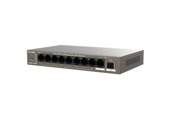 IP-COM G2210P-8-102W 9GE+1SFP Cloud Managed Switch With 8-Port PoE