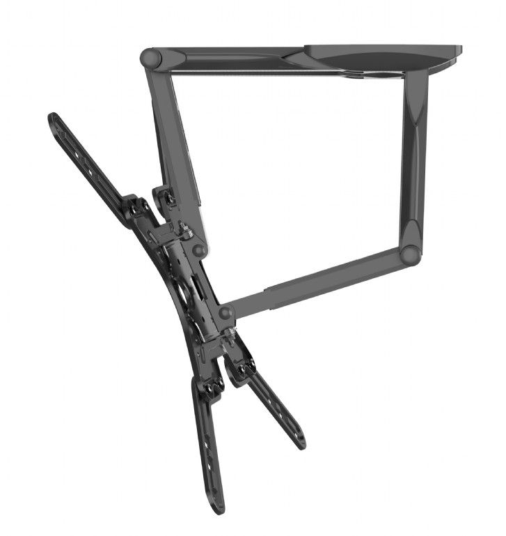 Gembird WM-60ST-01 Full-motion TV wall mount 32”-60” Black