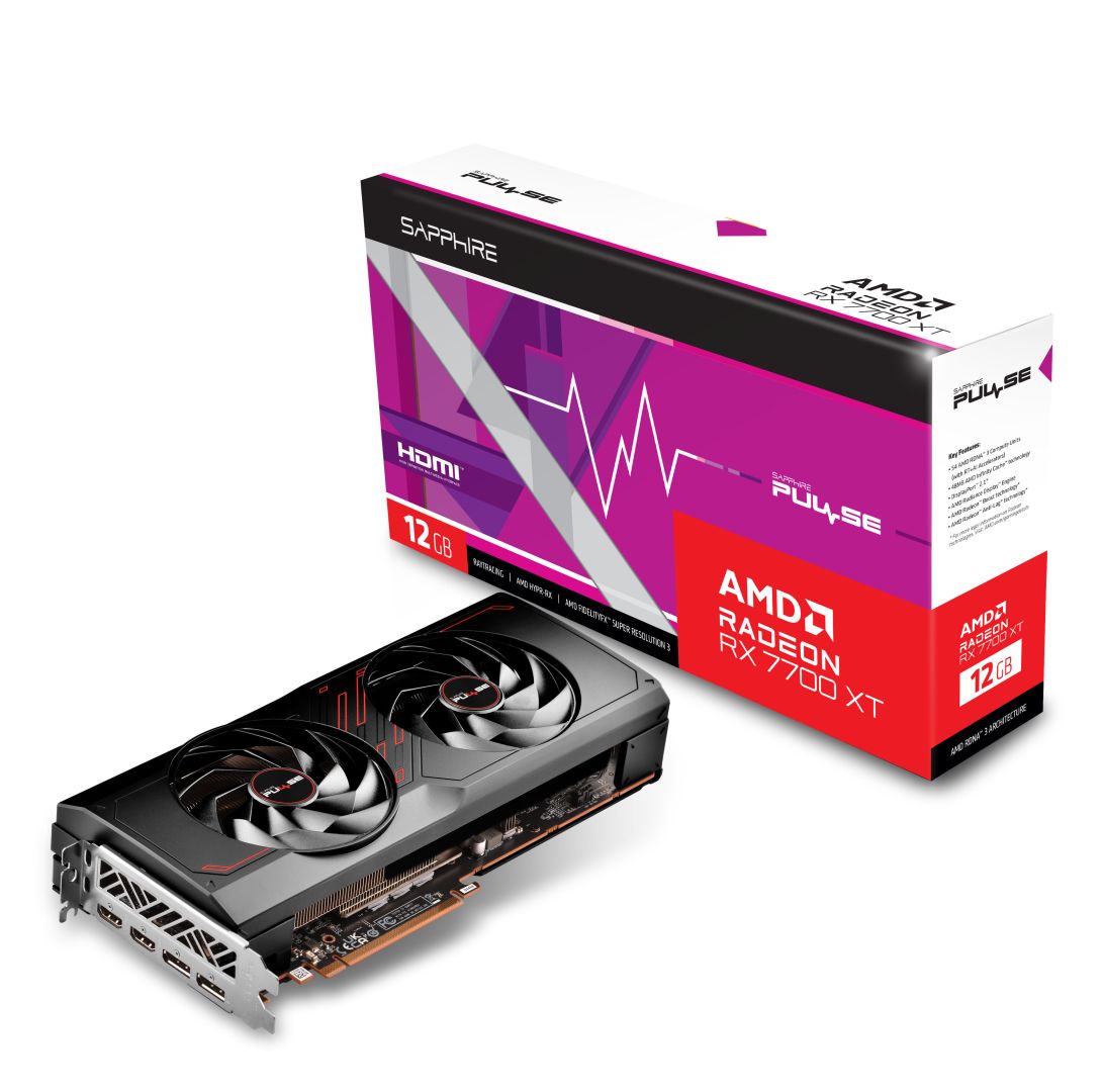 Sapphire Radeon RX 7700XT 12GB DDR6 Pulse