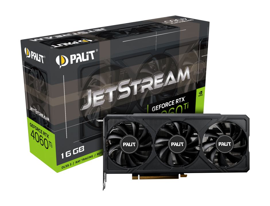 Palit GeForce RTX 4060 Ti 16GB DDR6 JetStream