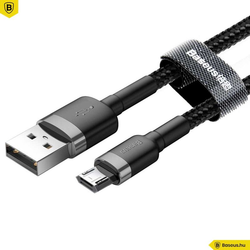 Baseus Cafule Micro USB Cable 1m Black/Grey