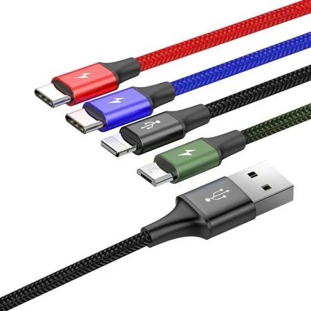 Baseus Fast 4in1 USB Cable 1,2m Black