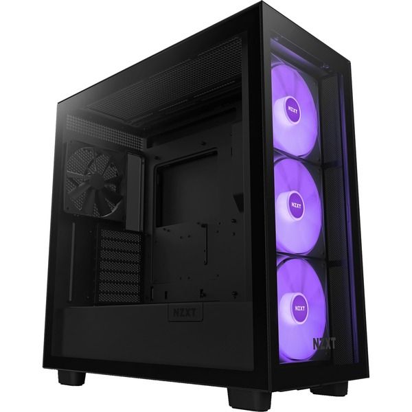 NZXT H7 Elite Tempered Glass RGB Matte Black