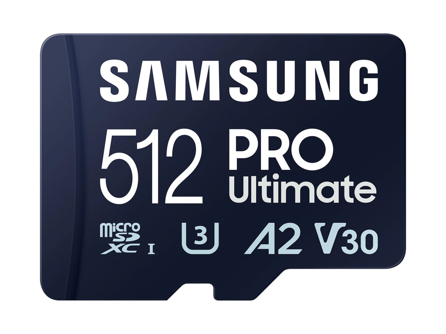 Samsung 512GB microSDXC Pro Ultimate Class10 U3 A2 V30 + adapterrel