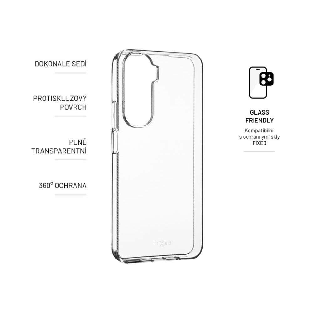 FIXED TPU Gel Case for Honor 90 lite 5G, clear