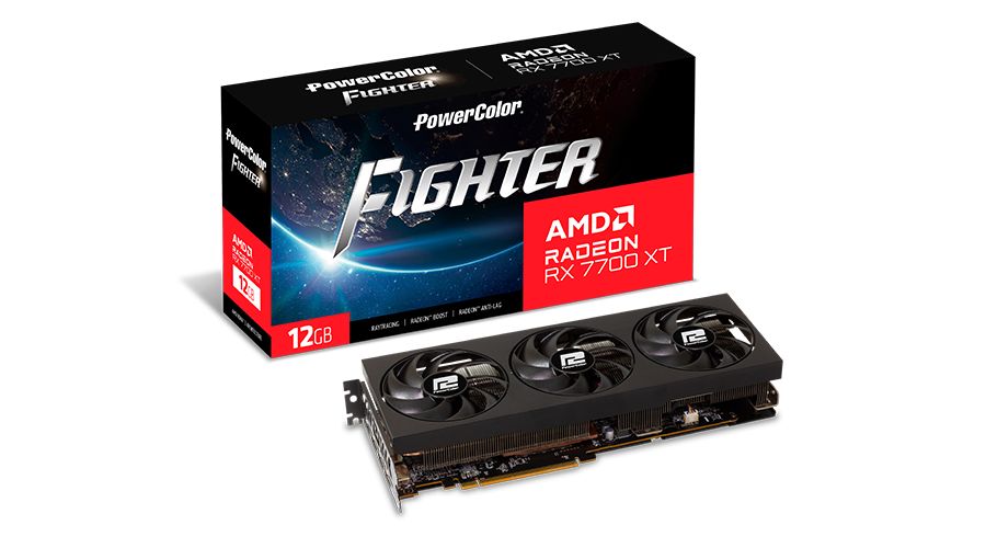 PowerColor RX 7700 XT 12GB DDR6 Fighter