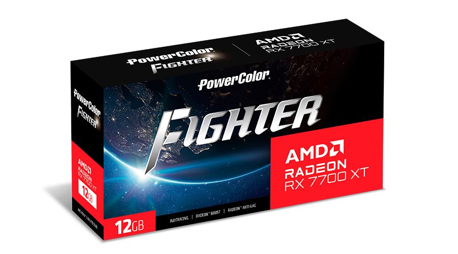 PowerColor RX 7700 XT 12GB DDR6 Fighter