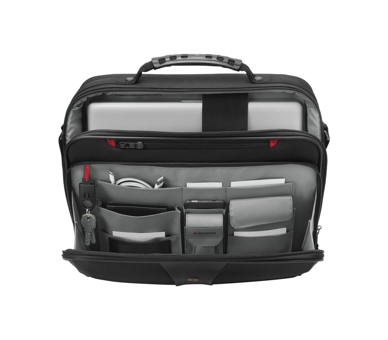 Wenger 16'''' Laptop Briefcase Black