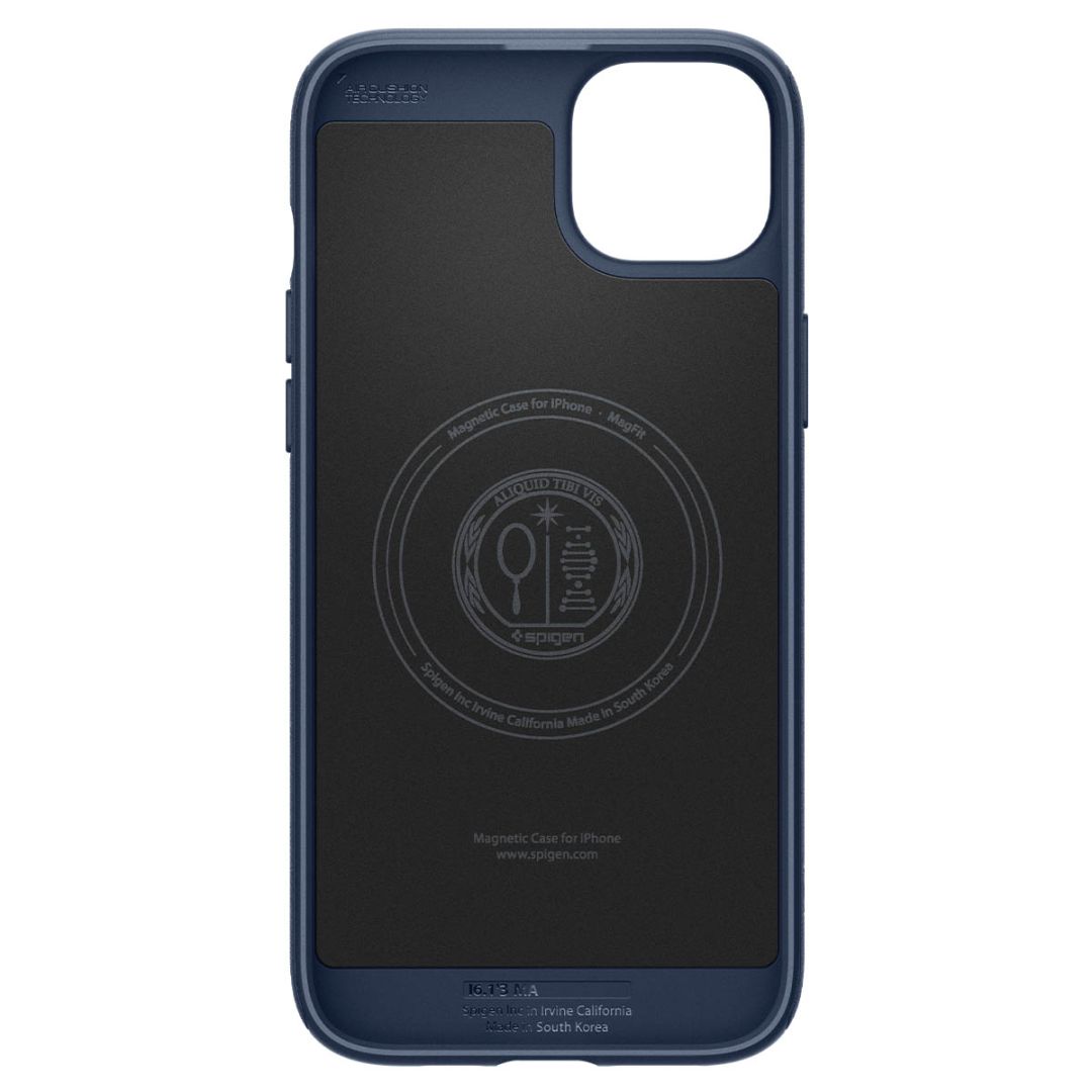 Spigen iPhone 15 Case Mag Armor MageSafe (MagFit) Navy Blue