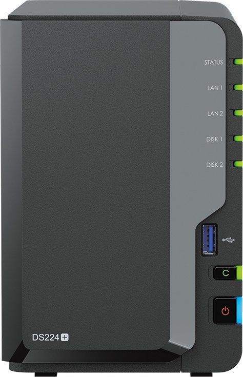 Synology DiskStation DS224+ (2 GB) (2HDD) (2x6TB)