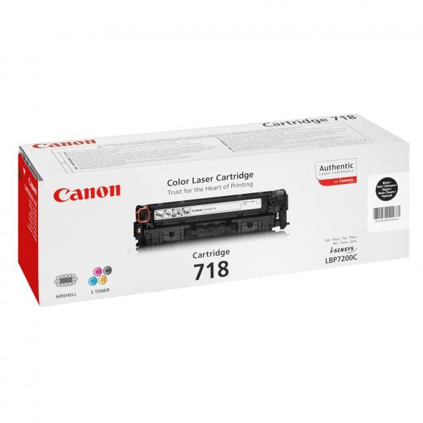 Canon Canon CANON CRG-718 FEKETE (3,4K) EREDETI TONER (2662B002)