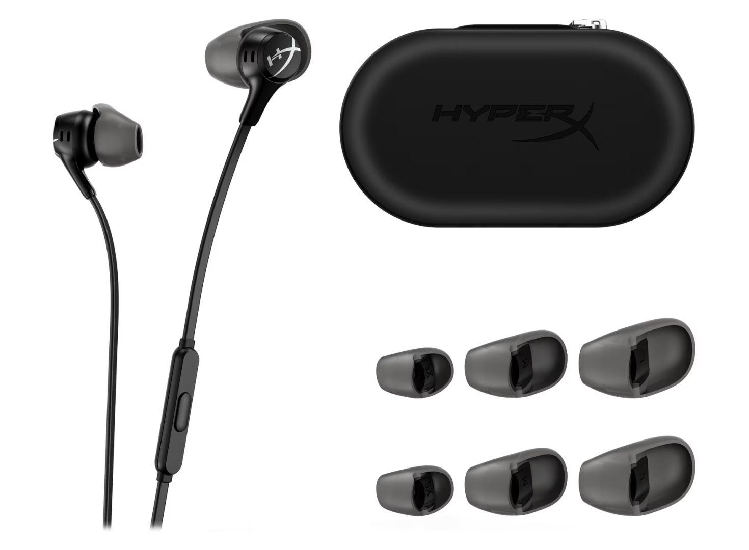 HP HyperX Cloud Earbuds II Black