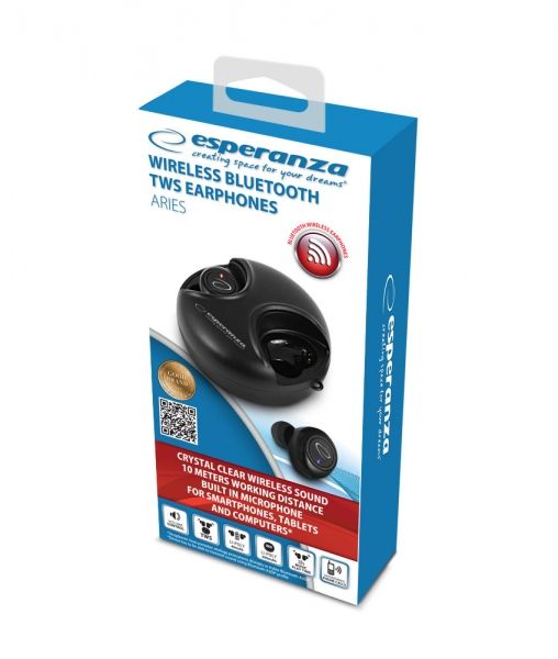 Esperanza Bluetooth 5.0 Headset Black