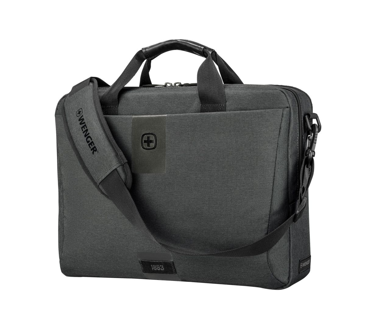 Wenger MX ECO Brief Laptop Briefcase with Tablet Pocket 16" Gray