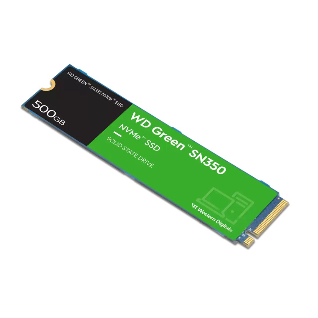 Western Digital 500GB M.2 2280 NVMe SN350 Green