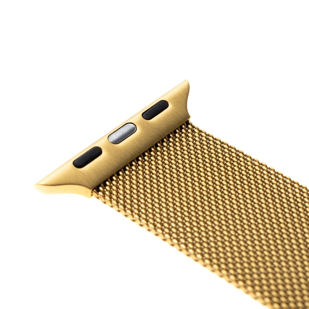 FIXED Mesh Strap for Apple Watch 42/44/45mm, gold