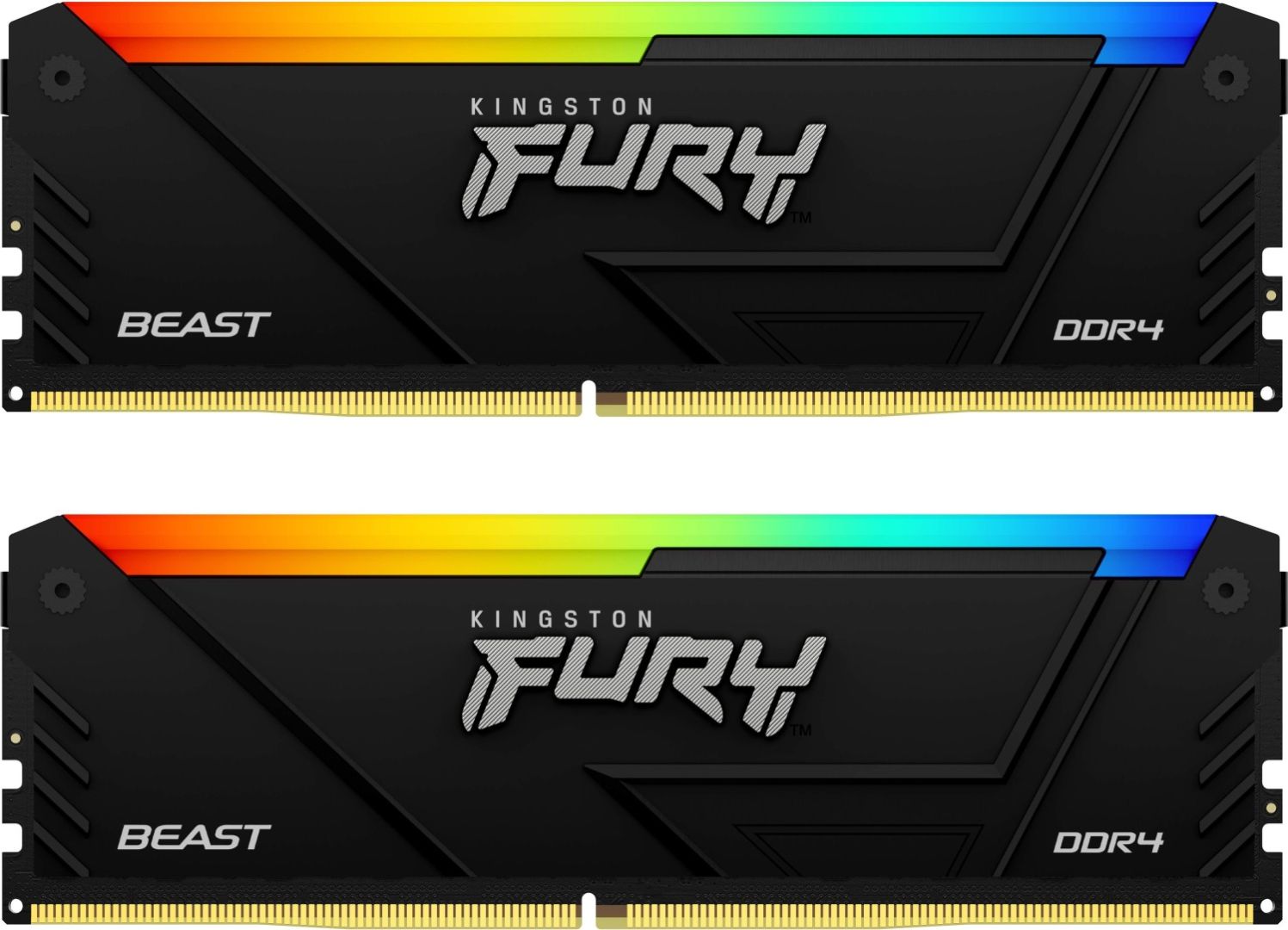 Kingston 16GB DDR4 2666MHz Kit(2x8GB) FURY Beast RGB