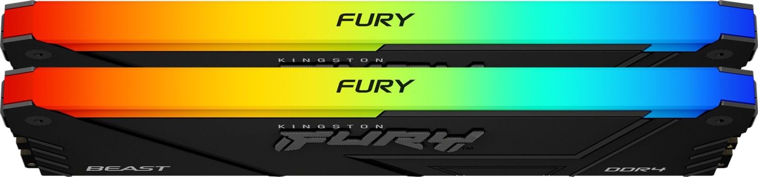 Kingston 16GB DDR4 2666MHz Kit(2x8GB) FURY Beast RGB