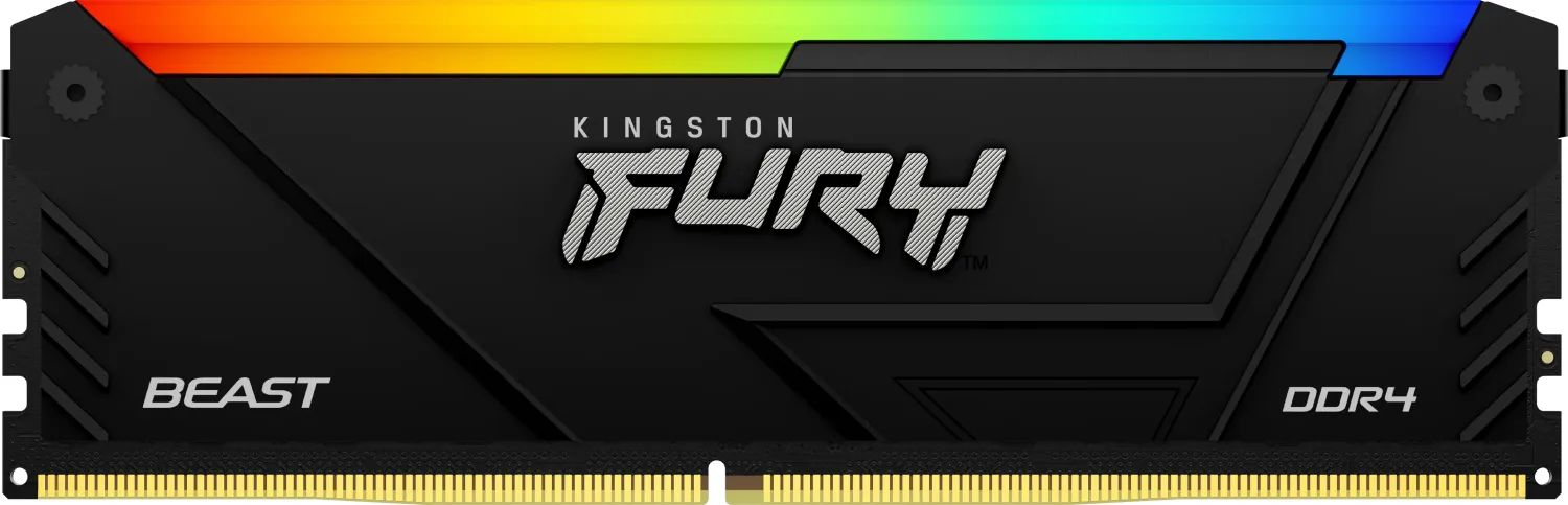 Kingston 16GB DDR4 2666MHz Kit(2x8GB) FURY Beast RGB