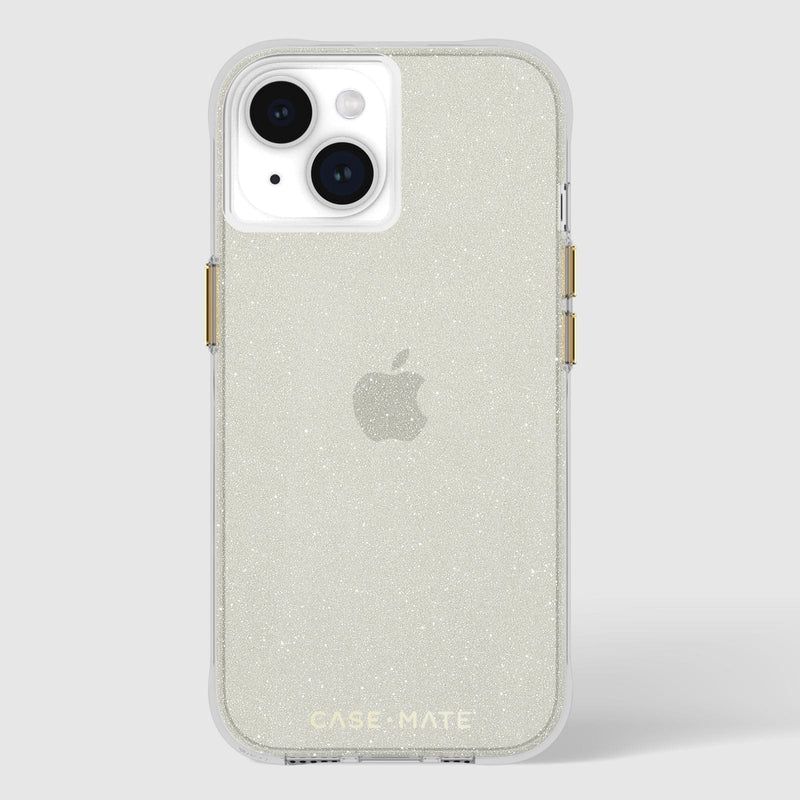 Case-Mate Sheer Crystal Gold case for iphone 15