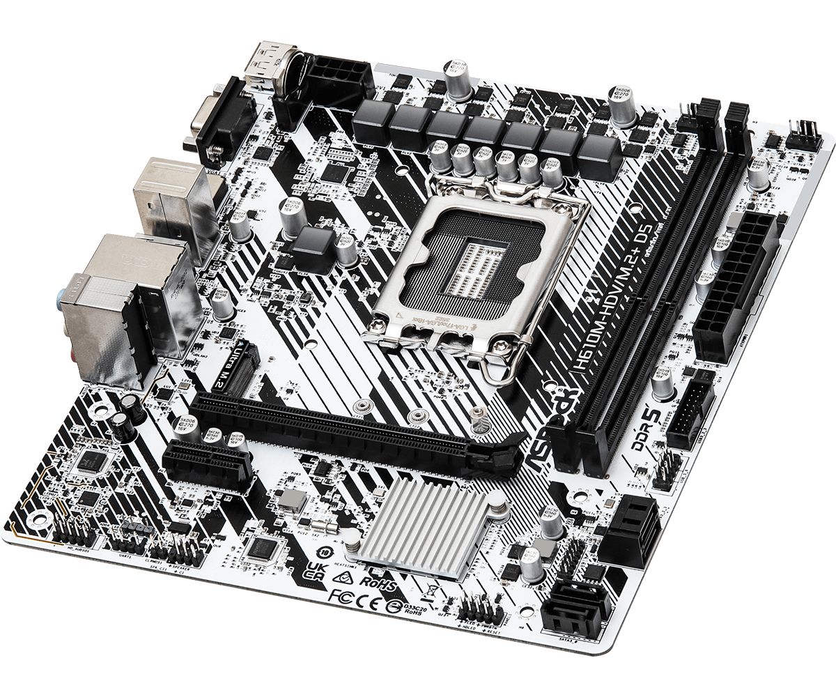 ASRock H610M-HDV/M.2+ D5