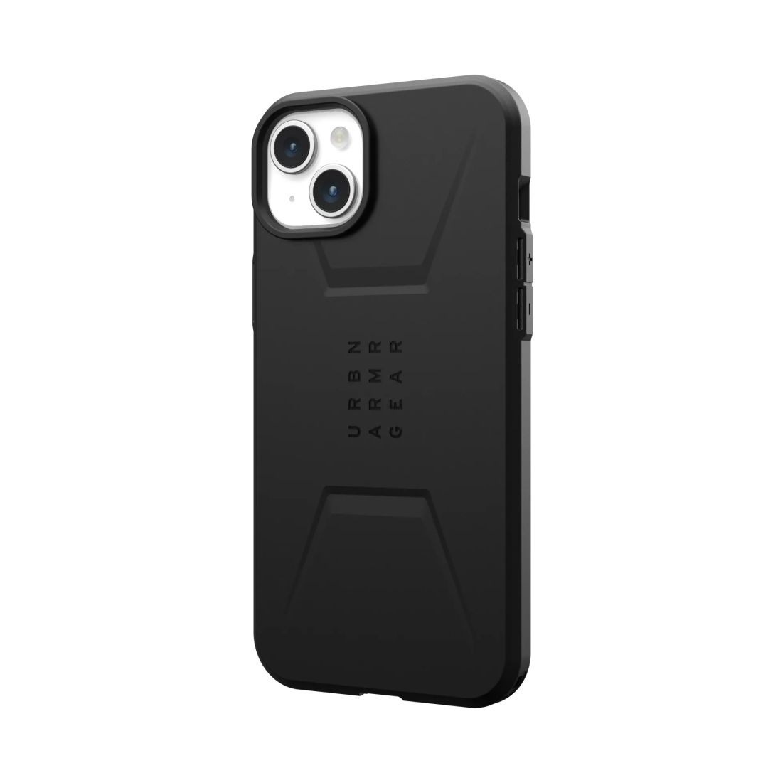 UAG Civilian case for MagSafe iPhone 15 Plus Black