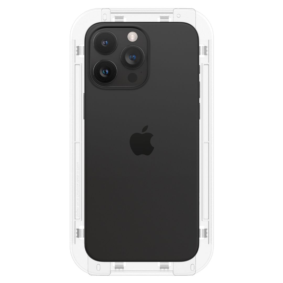 Spigen iPhone 15 Pro Glass tR EZ Fit FC Black (2 Pack)