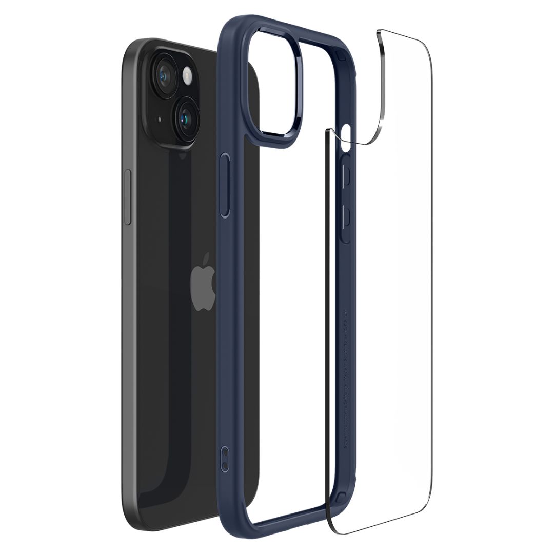 Spigen iPhone 15 Case Ultra Hybrid Navy Blue